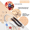   DIY Curb Chains Bracelets Necklaces Making Kits DIY-PH0009-27-4