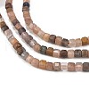 Natural Multi-Moonstone Beads Strands G-H003-A02-01-3