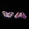 Electroplate Transparent Glass Beads EGLA-L027-E-B01-2