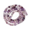 Natural Lepidolite Beads Strands G-RM2025-C36-C-3