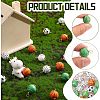 CHGCRAFT 32Pcs 2 Style Natural Wood Pendants & Connector Charms FIND-CA0005-91-6