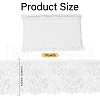 FINGERINSPIRE 10 Yards Nylon Elastic Lace Trim OCOR-FG0002-66A-2