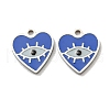 304 Stainless Steel Enamel Charms STAS-L022-004P-1