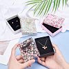 Flower Pattern Cardboard Jewelry Packaging Box CBOX-AR0001-007-2