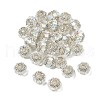 Resin Rhinestone Rondelle Beads OACR-S048-02J-2