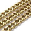 Oxidation Aluminum Diamond Cut Faceted Curb Chains CHA-H001-04G-1