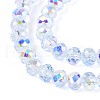Transparent Glass Beads Strands EGLA-N016-4mm-02-3