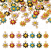 Spritewelry 42Pcs 7 Colors Brass Enamel Charms KK-SW0001-04-1