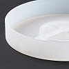 Flat Round LED Art Light Display Base DIY Silicone Molds DIY-C054-04-5