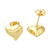 Rack Plating Brass Stud Earrring EJEW-L097-22G-1
