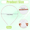 Gorgecraft 30Pcs Hair Accessories Iron Hair Band Findings OHAR-GF0001-32-2
