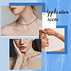 SUNNYCLUE 40Pcs 5 Colors Zinc Alloy Enamel Pendants PALLOY-SC0004-37-5