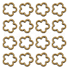 SUNNYCLUE 100Pcs Tibetan Style Alloy Bead Frames FIND-SC0011-52B-1