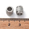 Non-Tarnish 303 Stainless Steel European Beads STAS-Q302-20A-P-2