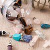 Natural & Synthetic Mixed Gemstone Pendants G-TA0001-21-5