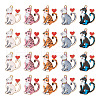 Alloy Enamel Pendants FIND-TAC0008-73KCG-02-2