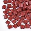 2-Hole Baking Paint Glass Seed Beads SEED-S023-17C-12-1