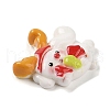 Christmas Rabbit Theme Opaque Resin Decoden Cabochons RESI-S397-01B-2