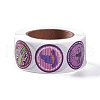 8 Patterns Round Dot Self Adhesive Paper Stickers Roll DIY-A042-02-2
