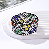 Bohemian Style Glass Seed Beaded Bracelets for Women FS-WGBF549-01-1