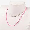 Korean Waxed Polyester Cord Necklace Making NJEW-JN01558-4