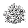60Pcs 6 Style Tibetan Style Alloy Pendants TIBEP-CJ0001-19-5