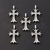Alloy Rhinestone Pendants ALRI-O013-02P-2