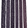 Opaque Solid Color Imitation Jade Glass Beads Strands EGLA-A044-P3mm-D11-2