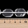Natural Quartz Crystal Beads Strands G-B125-P16-01-4