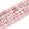 Natural Pink Opal Beads Strands G-N346-04A-09-2