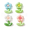 Opaque Resin Decoden Cabochons RESI-K038-04-1