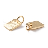 Brass Charms KK-A149-09G-3