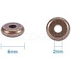 Brass Spacer Beads KK-PH0034-40-WH-2