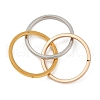201 Stainless Steel Trinity Interlocking Ring Finger Rings FS-WG6776A-01-2