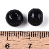 Spray Painted Round Natural Schima Wood Beads WOOD-A018-8mm-03-3