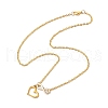 Iron & Alloy Pendant Necklaces NJEW-JN04880-4