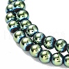 Synthetic Magnetic Hematite Beads Strands G-P545-K01-01E-3