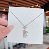 Stainless Steel Cable Chain Necklaces FS-WG30730-42-1