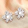 304 Stainless Steel Stud Earrings EJEW-B108-12P-1