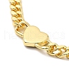 Brass Curb Chains Necklace NJEW-A005-02G-4