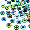 100 Pcs 50 Style Glass Cabochons GLAA-WH0022-87-3
