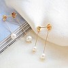 Mother's Day Jewellery Pearl Clip-on Earrings Tassel Earrings Vintage Ear Cuff Luxury Retro Jewelry YG6221-3-1