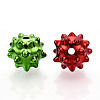 UV Plating Opauqe Acrylic Beads PACR-T017-07-2