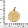 304 Stainless Steel Pendants STAS-C131-04G-11-3