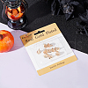 Beebeecraft 10Pcs Halloween Themed Brass Pendants KK-BBC0015-68A-6