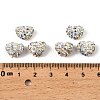 Heart Polymer Clay Grade A Rhinestone Beads RB-S024-03-2