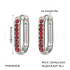 Elegant Stainless Steel Oval Hoop Earrings UE0817-7-1