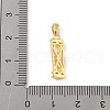 925 Sterling Silver & Glass Hourglass Pendants STER-D305-02G-3