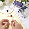 SUNNYCLUE Round & Flat Round Food Grade Eco-Friendly Silicone Beads SIL-SC0001-85-3