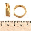 Brass Hoop Earrings for Women EJEW-U055-07G-3